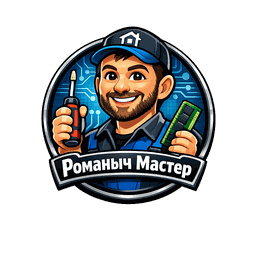 Компьютерный мастер Романыч — логотип
